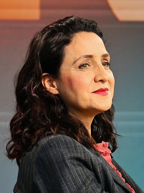 Mirjam Zadoff dieser Tage auf der Frankfurter Buchmesse.