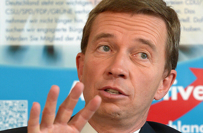 AfD-Gründer Bernd Lucke will rechte Strömungen innerhalb der Partei loswerden.