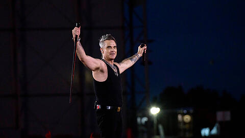 Robbie Williams live erleben –  und sogar persönlich kennenlernen. Im exklusiven AZ-Gewinnspiel kann dieser Traum wahr werden.