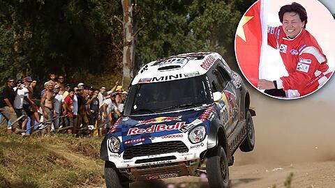 Die chinesische Pilotin Guo Meiling ist bei der Rallye Dakar mit ihrem Mini Cooper (Symbolfoto) in eine Zuschauermenge gerast.