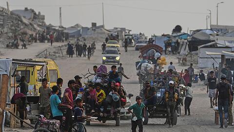 Israels Militär soll die Stadt Gaza im Norden einnehmen. (Archivbild)