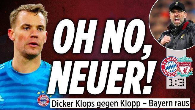 Auch die "Bild"-Zeitung bezieht sich auf Bayern-Torhüter Manuel Neuer.