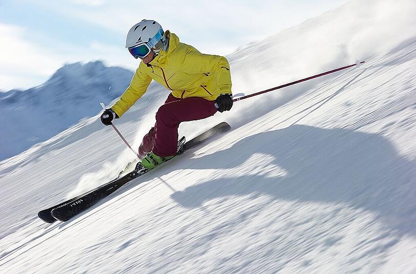 Die Völkl Charisma Ski sorgen für Fahrspaß pur.