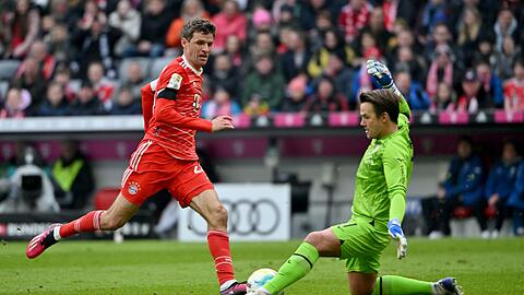 Thomas Müller erzielte das 1:0.