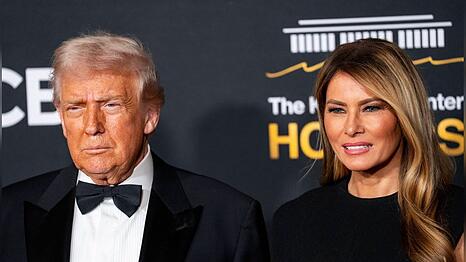 Donald Trump und Gattin Melania bei der Verleihung der Kennedy Center Honors.