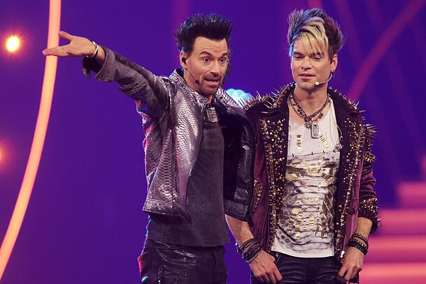 Andreas und Christian Ehrlich in der &bdquo;Giovanni Zarrella Show - Wir sagen Dankesch&ouml;n&ldquo; vor vier Monaten.