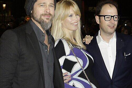 Brad Pitt, Claudia Schiffer und Matthew Vaughn