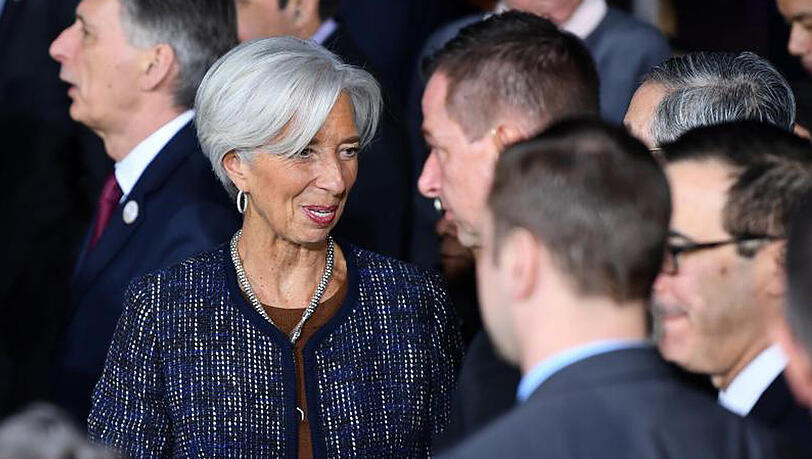 Die Chefin des Internationalen Währungsfonds (IWF), Christine Lagarde, beim Treffen der G20-Finanzminister in Baden-Baden. Die Chefin des Internationalen Währungsfonds (IWF), Christine Lagarde, beim Treffen der G20-Finanzminister in Baden-Baden.
