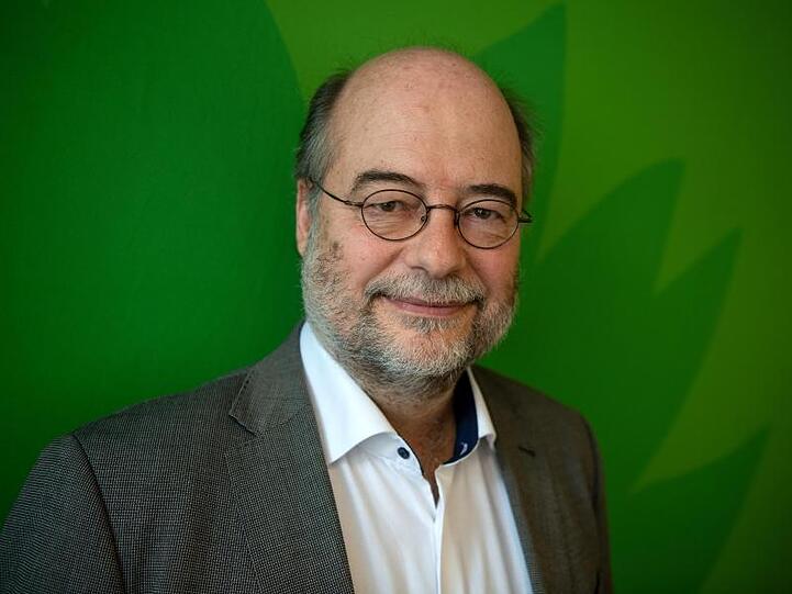Eike Hallitzky, Landesvorsitzender von Bündnis 90/Die Grünen in Bayern. Foto: Sina Schuldt/dpa/Archivbild
