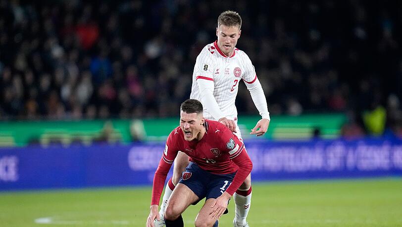 Leverkusens St&uuml;rmer Schick und seine Tschechen gegen Favorit D&auml;nemark.