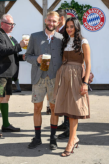 Konrad Laimer und seine Ehefrau Ines-Sarah.