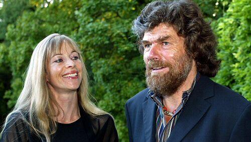Reinhold Messner und Sabine Stehle Reinhold Messner und Sabine Stehle
