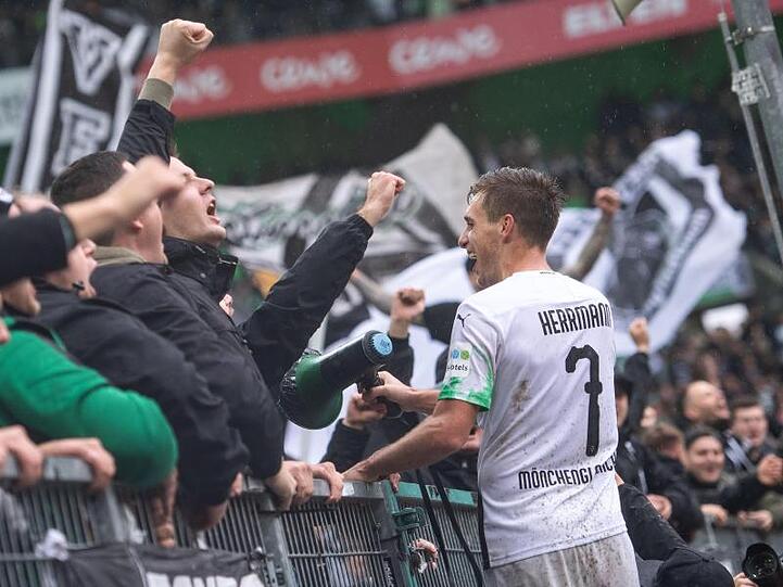 Gladbachs Patrick Herrmann zeigt sich momentan in Top-Form.