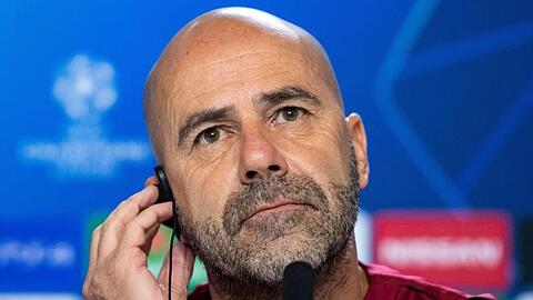 Muss mit Leverkusen bei Atlético ran: Bayer-Coach Peter Bosz.