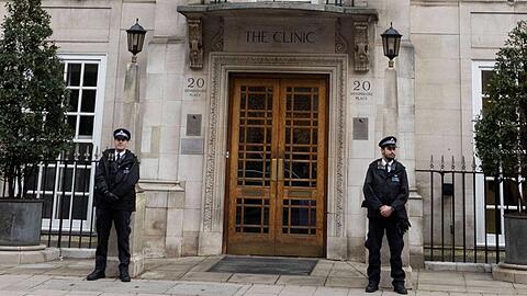 Hinter diesen Mauern erholt sich Kate: Die berühmte The London Clinic.