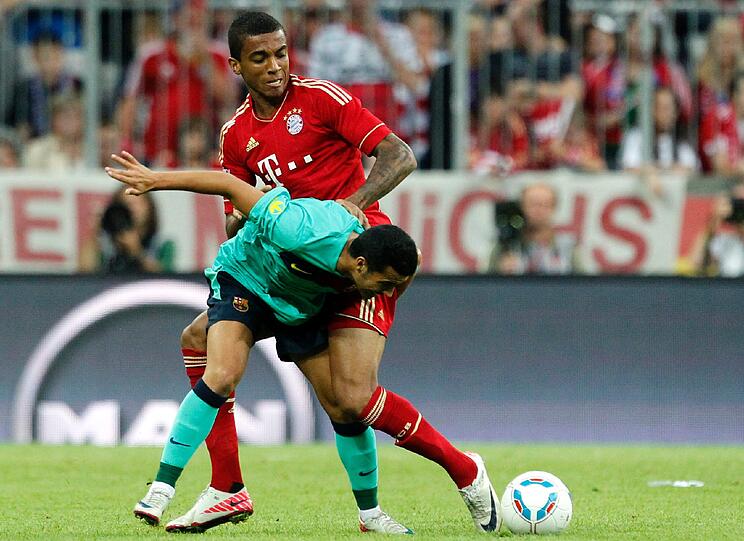 Am Ende jubelte der FC Barcelona. Der Champions-League-Sieger gewann das Finale im Audi Cup gegen den FC Bayern Münchenmit 2:0. Die Bilder vom Spiel.