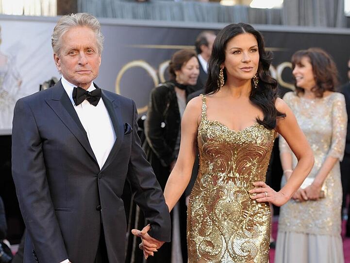 Gibt es doch eine gemeinsame Zukunft? Michael Douglas und Catherine Zeta-Jones