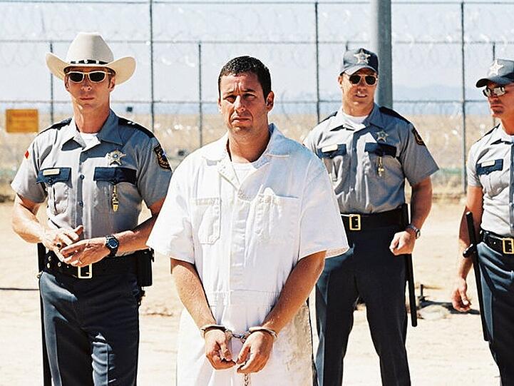 Paul Crewe alias Adam Sandler muss ins Gefängnis