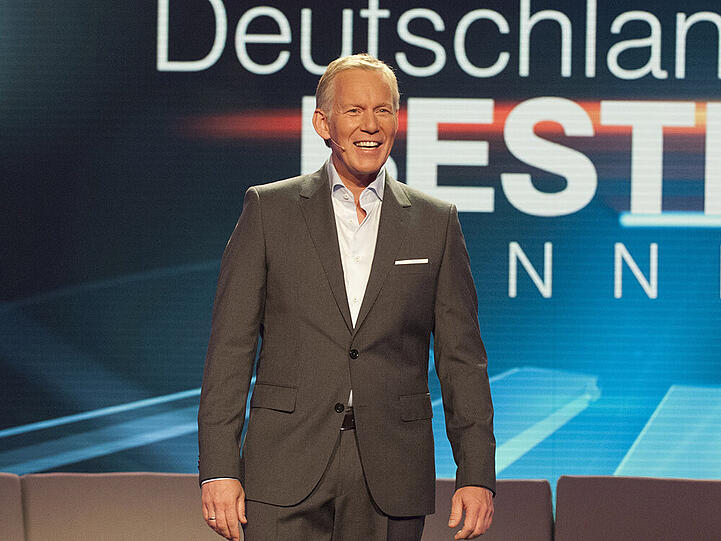 Johannes B. Kerner führte als Moderator von "Deutschlands Beste" durch den Abend
