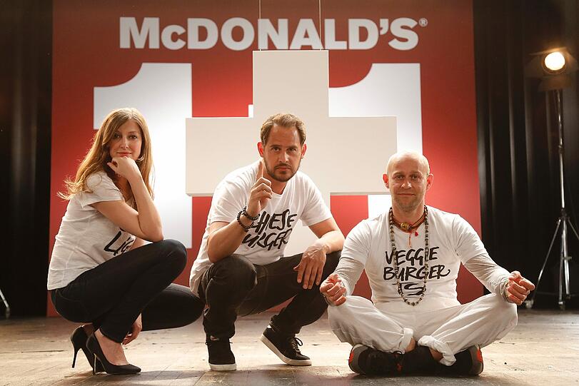 Zehn hochkarätige Stars werben jetzt für McDonald's.