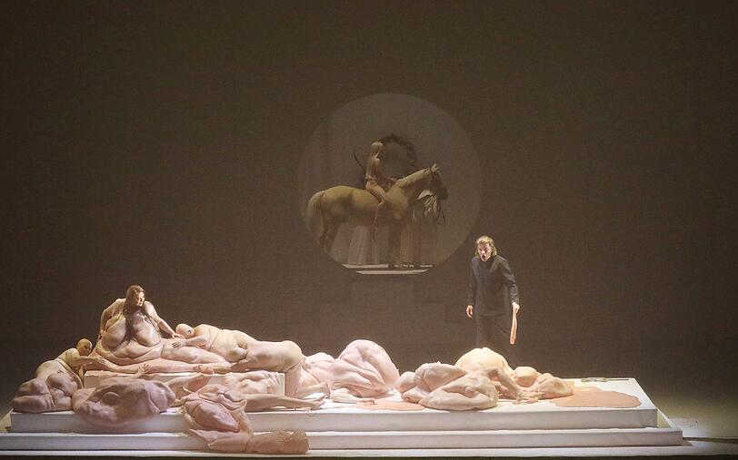 Tannhäuser (Klaus Florian Vogt) und Venus (Elena Pankratova).