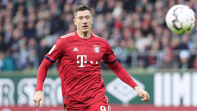 Top-Scorer des FC Bayern: Robert Lewandowski.