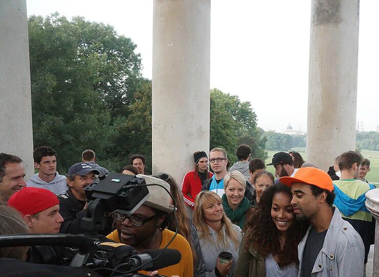 Patrice gibt ein spontanes Reggae-Konzert am Monopteros. Sehen Sie hier die Bilder der Session!