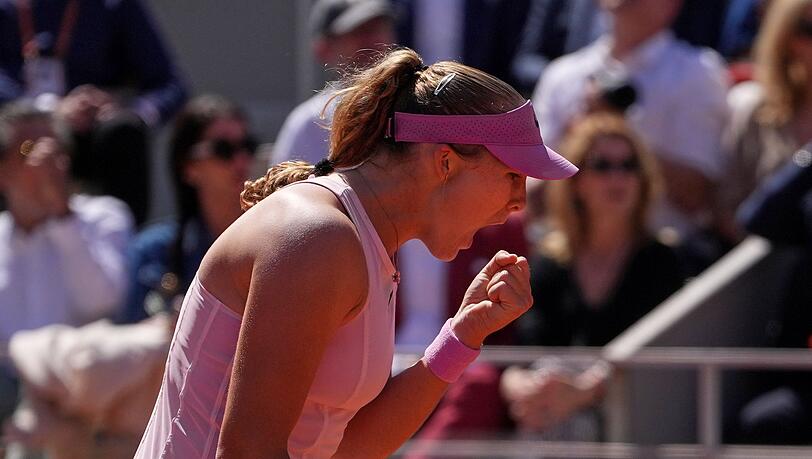 Konnte auch im Finale der French Open jubeln: Mirra Andrejewa. Konnte auch im Finale der French Open jubeln: Mirra Andrejewa.