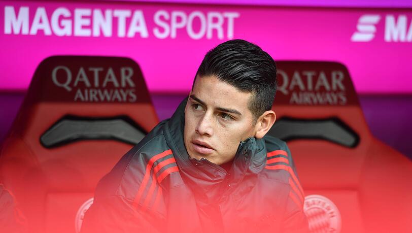James Rodríguez spielte zwischen 2017 und 2019 auf Leihbasis beim FC Bayern. James Rodríguez spielte zwischen 2017 und 2019 auf Leihbasis beim FC Bayern.
