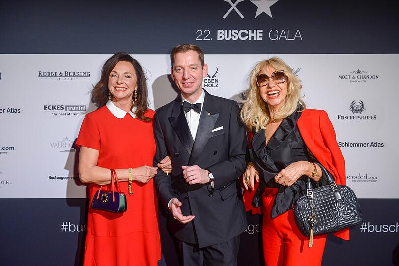 Prominente Genießer feiern bei der 22. Busche-Gala in Bremen.
