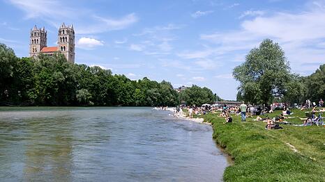 Einfach mal in die Isar springen k&ouml;nnen - f&uuml;r David Dietl eine Sache, die M&uuml;nchen so besonders macht. (Archivbild)