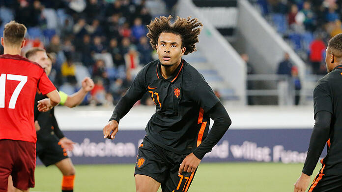 Gilt als hochveranlagtes Sturmtalent: Der niederländische U21-Nationalspieler Joshua Zirkzee, der aktuell vom FC Bayern an RSC Anderlecht ausgeliehen ist.