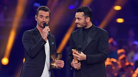 Giovanni Zarrella (re.) war 2020 zu Gast bei Florian Silbereisen