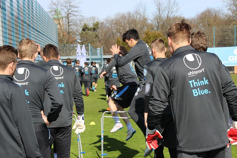 Die Bilder vom Abschlusstraining vor dem Heimspiel gegen den SV Sandhausen.