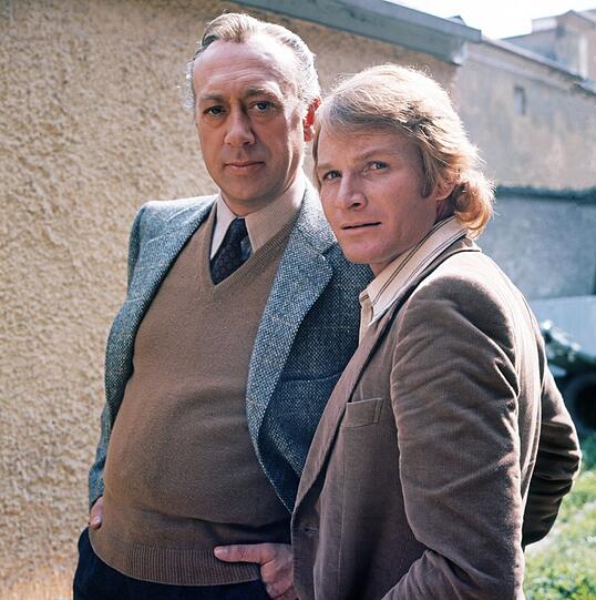 Harry Klein (Fritz Wepper) holte von 1974 - 1998 den Wagen für Derrick (Horst Tappert).