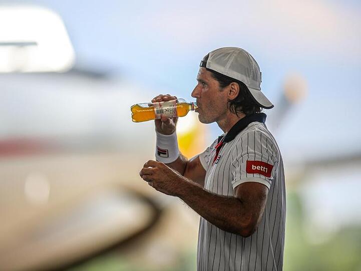 Tommy Haas hat die Fans bei den Einladungsturnieren in Berlin begeistert.