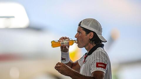 Tommy Haas hat die Fans bei den Einladungsturnieren in Berlin begeistert.