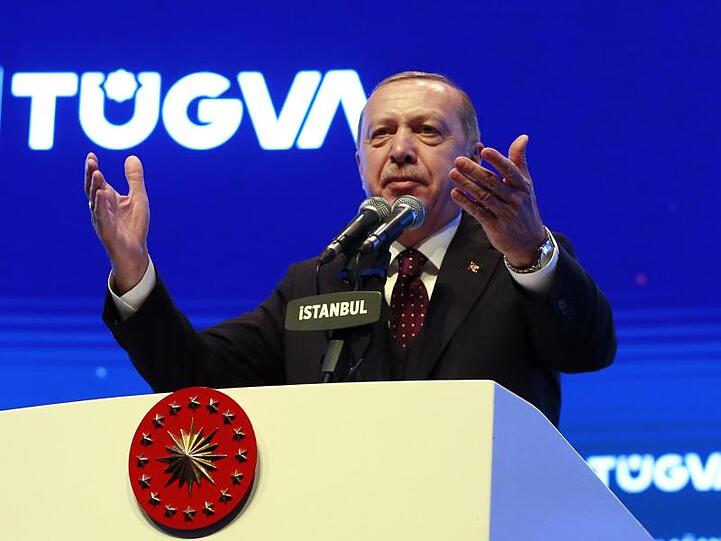 Der türkische Präsident Recep Tayyip Erdogan beschmipfte Israels Regierungschef Netanjahu als "Tyrannen".