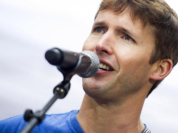 James Blunt bei einem Auftritt in der NBC "Today"-Show