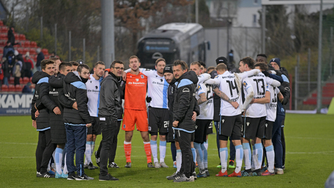 "Wir haben es geschafft, gemeinsam einen kleinen Trend einzuleiten", lobt Sportchef Gorenzel Mannschaft, Trainer und Betreuer.