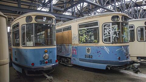 Ein Verein will Münchnern alte Trams wie diese hier zeigen. Aber es fehlt der Platz.