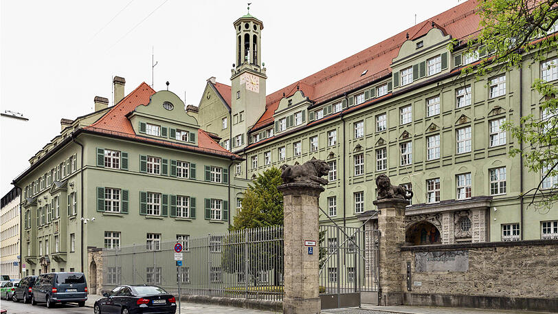Das Polizeipräsidium München in der Ettstraße.