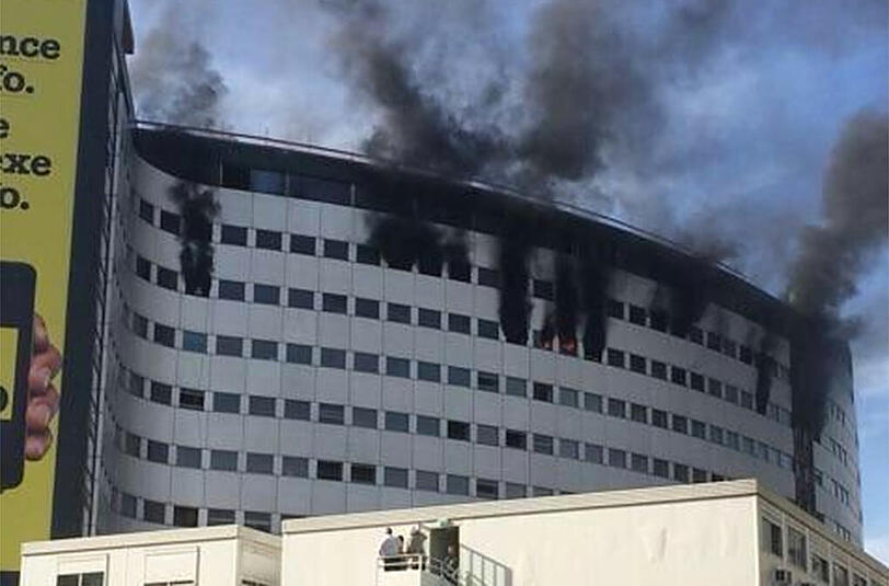 Explosionen und Feuer: Das Haus von Radio France in Paris wurde evakuiert