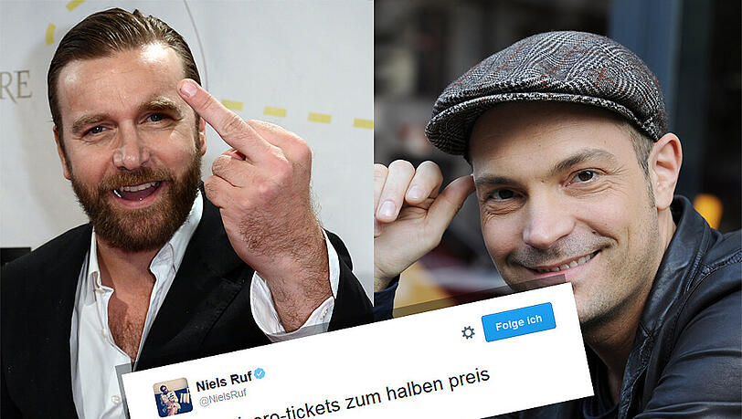 Niels Ruf hat sich mit einem pietätlosen Tweet in Schwierigkeiten gebracht Niels Ruf hat sich mit einem pietätlosen Tweet in Schwierigkeiten gebracht