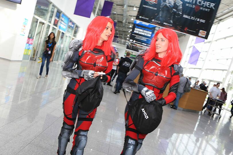 Die Gamescom 2014 hat ihre Tore geöffnet. Die Bilder vom ersten Tag.