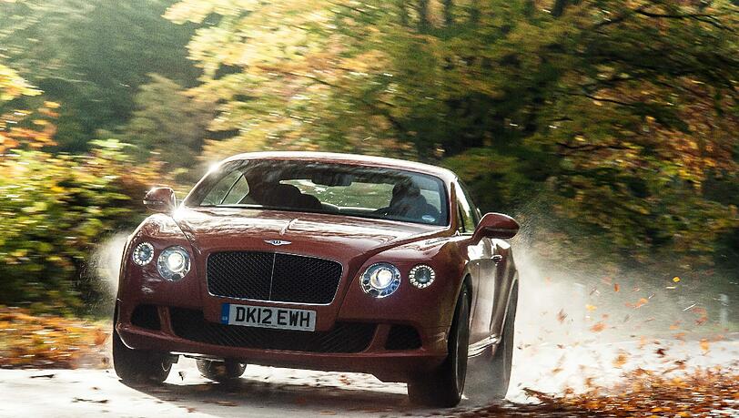 Flottes Luxuscoupé: Der Bentley Continental GT Speed erreicht 330 km/h - und ist damit das bislang schnellste Serienmodell der Briten. Flottes Luxuscoupé: Der Bentley Continental GT Speed erreicht 330 km/h - und ist damit das bislang schnellste Serienmodell der Briten.