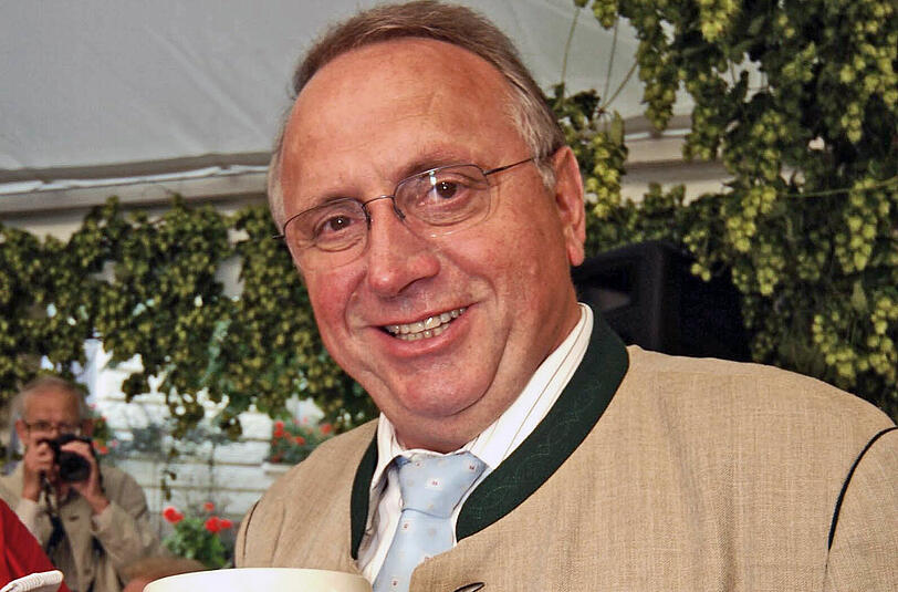 Wiesn-Wirte-Sprecher Toni Roiderer.