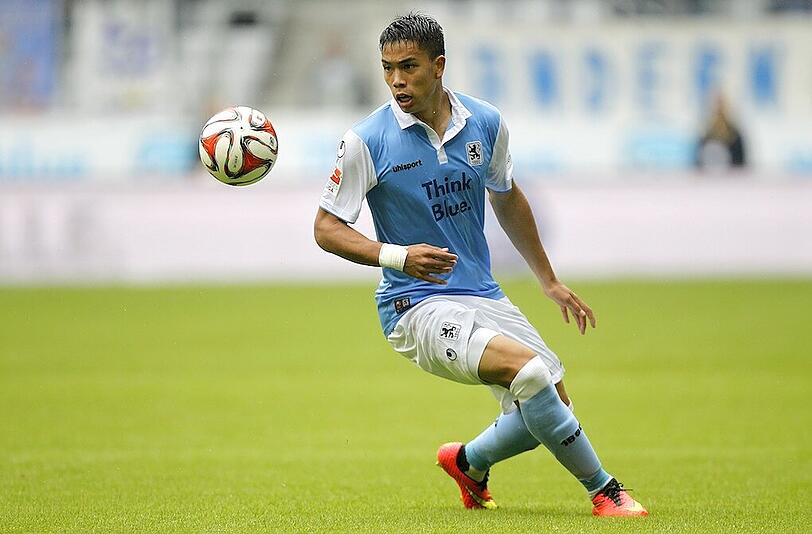 Beim TSV 1860 vor dem Absprung: Bobby Wood.