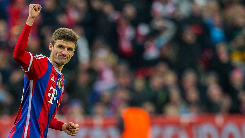 Thomas Müller sieht in der bundesliga genug Konkurrenz für den FC Bayern. Thomas Müller sieht in der bundesliga genug Konkurrenz für den FC Bayern.