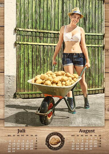 Kartoffelkalender 2018: Die Kalendermotive.